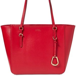Ralph Lauren Bennington Leather Shopper Bag/Tote